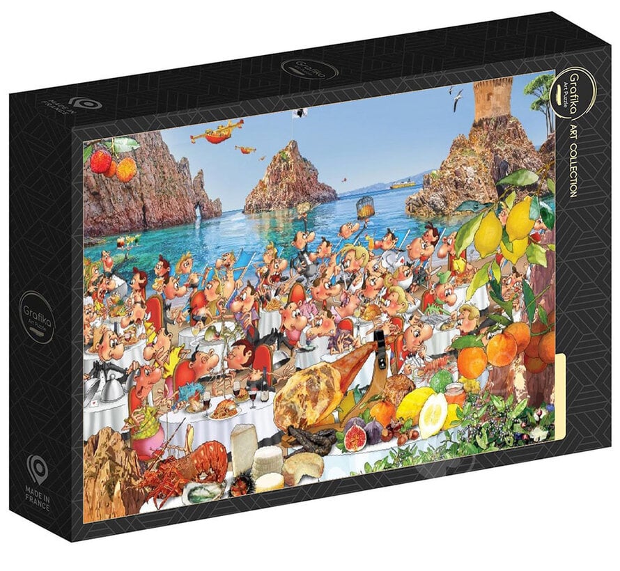 Grafika La Corse - François Ruyer Puzzle 1000pcs