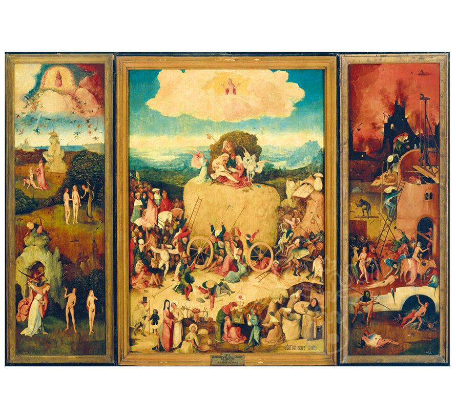 Bluebird Bosch - The Haywain Triptych Puzzle 1000pcs