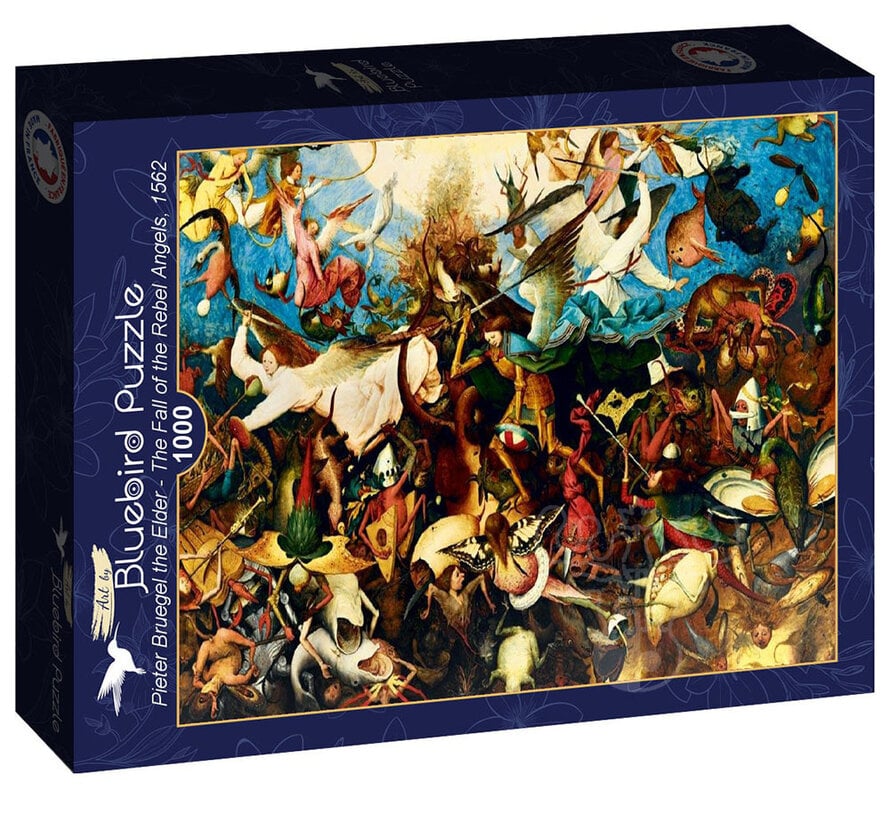 Bluebird Pieter Bruegel the Elder - The Fall of the Rebel Angels, 1562 Puzzle 1000pcs