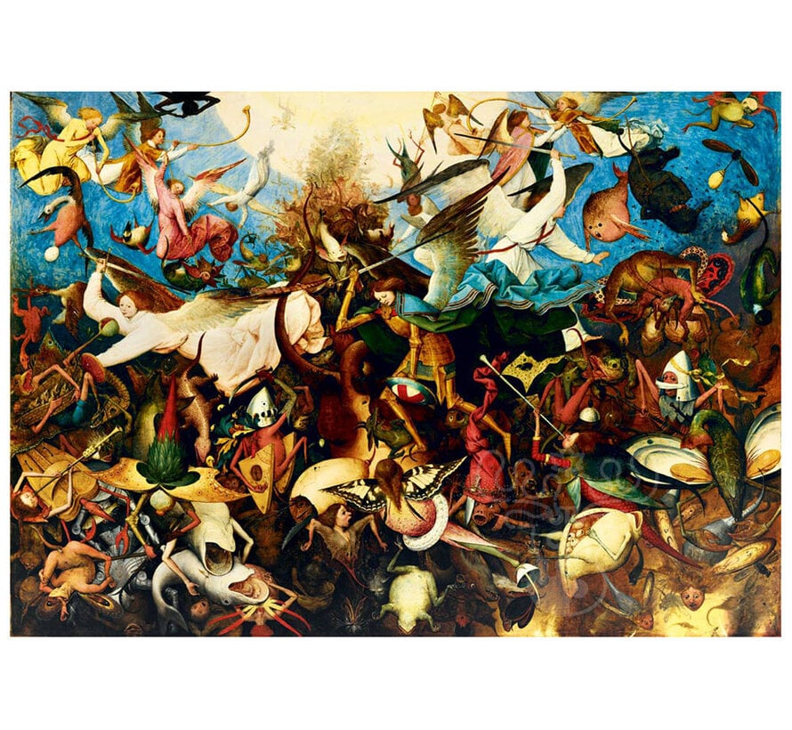 Bluebird Pieter Bruegel the Elder - The Fall of the Rebel Angels, 1562 Puzzle 1000pcs