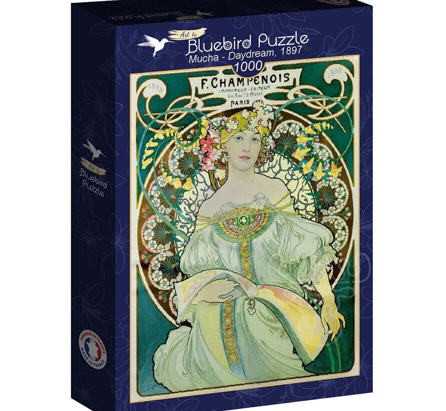 Bluebird Mucha - Daydream, 1897 Puzzle 1000pcs