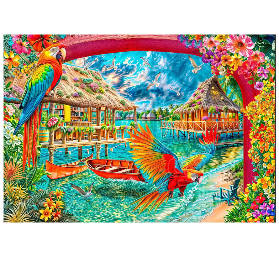 Bluebird Paradise on Earth Puzzle 1000pcs