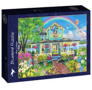 Bluebird Bluebird Blue Cottage Puzzle 1500pcs