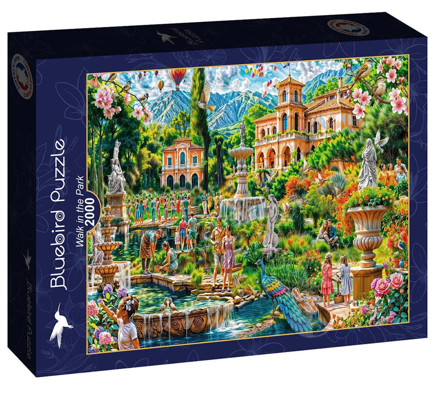 Bluebird Walk in the Park Puzzle 2000pcs