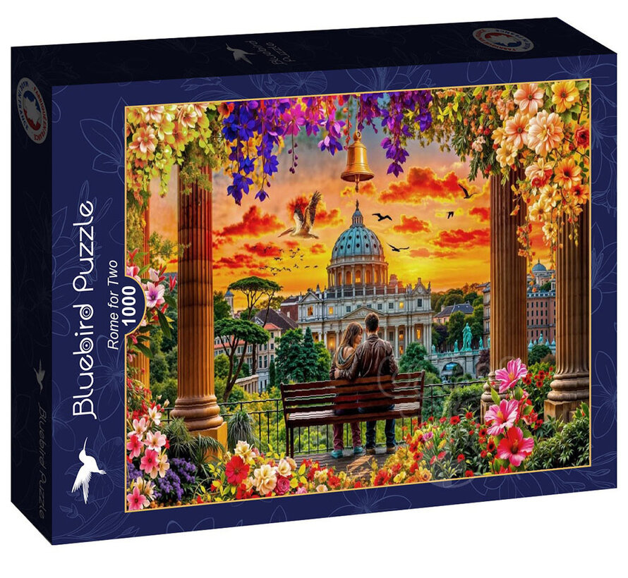 Bluebird Rome for Two Puzzle 1000pcs