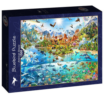 Bluebird Bluebird American Beauty Puzzle 1500pcs