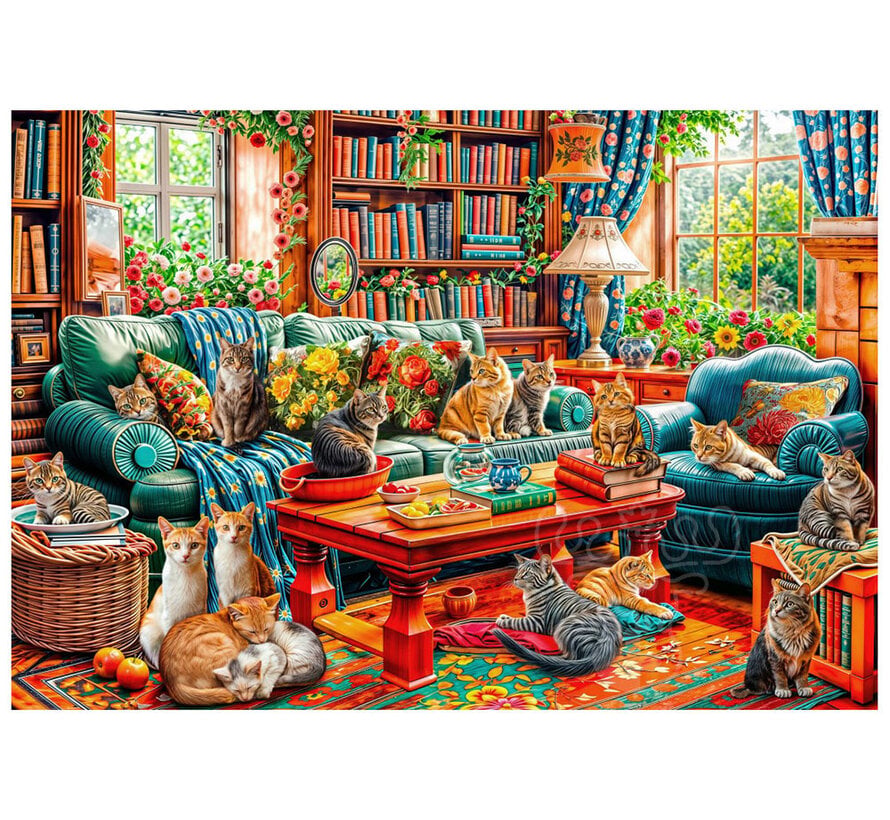 Bluebird Salon Cosy Puzzle 1000pcs