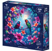 Bluebird Bluebird Les Oiseaux sur la Branche Round Puzzle 501pcs