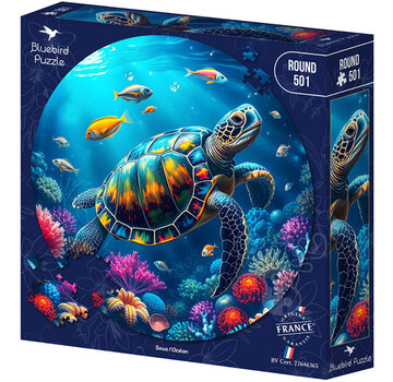 Bluebird Bluebird Sous l'Océan Round Puzzle 501pcs