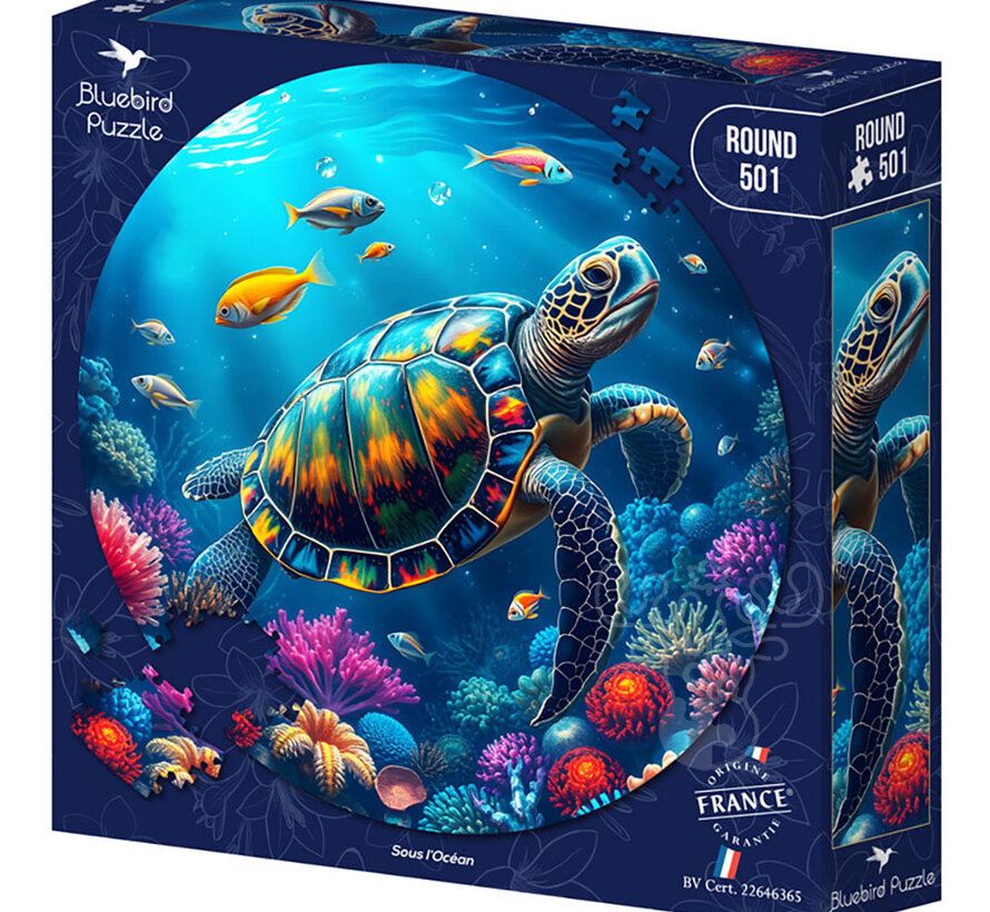 Bluebird Sous l'Océan Round Puzzle 501pcs
