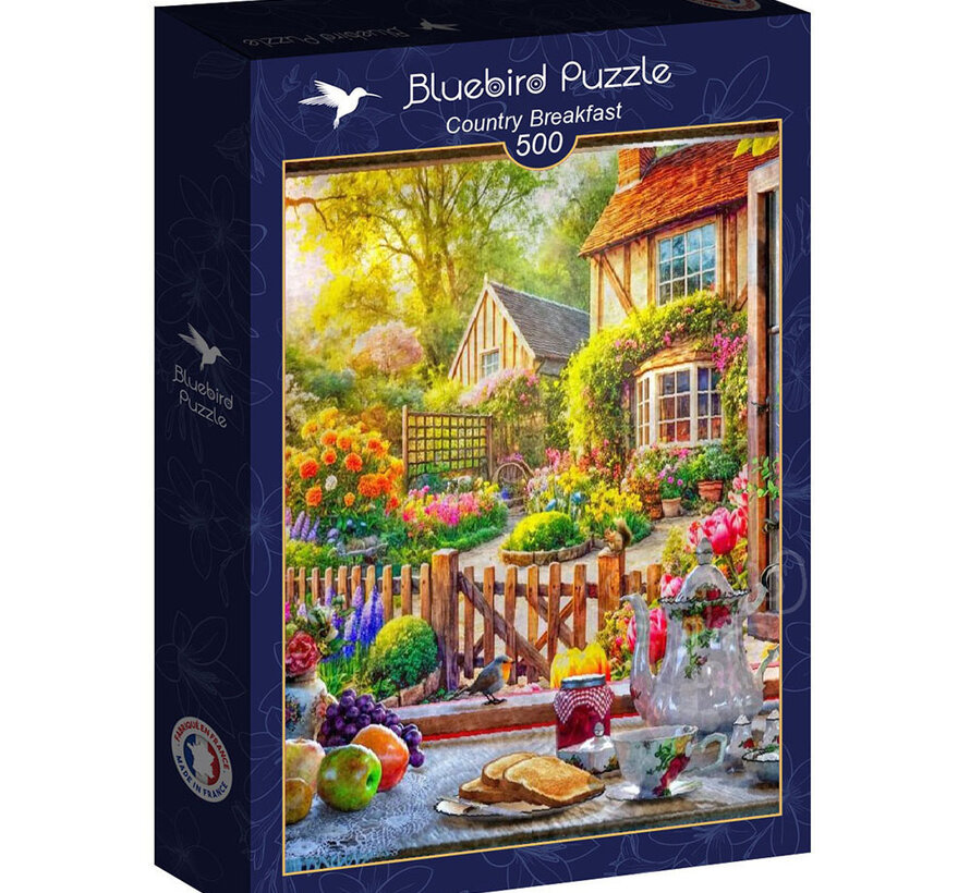 Bluebird Country Breakfast Puzzle 500pcs