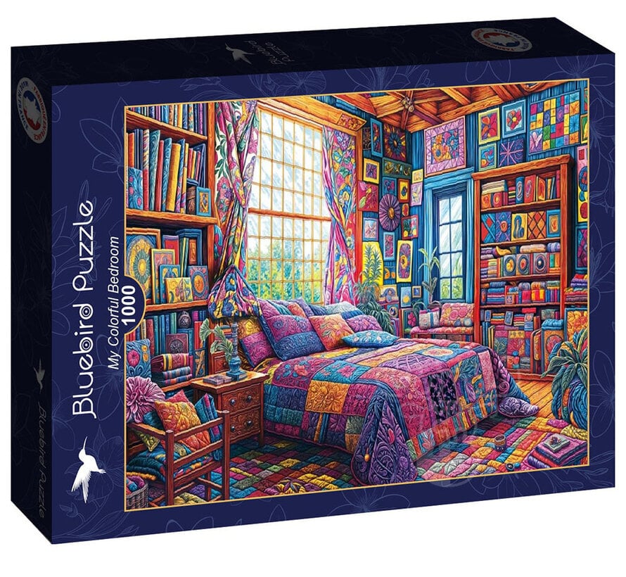 Bluebird My Colorful Bedroom Puzzle 1000pcs