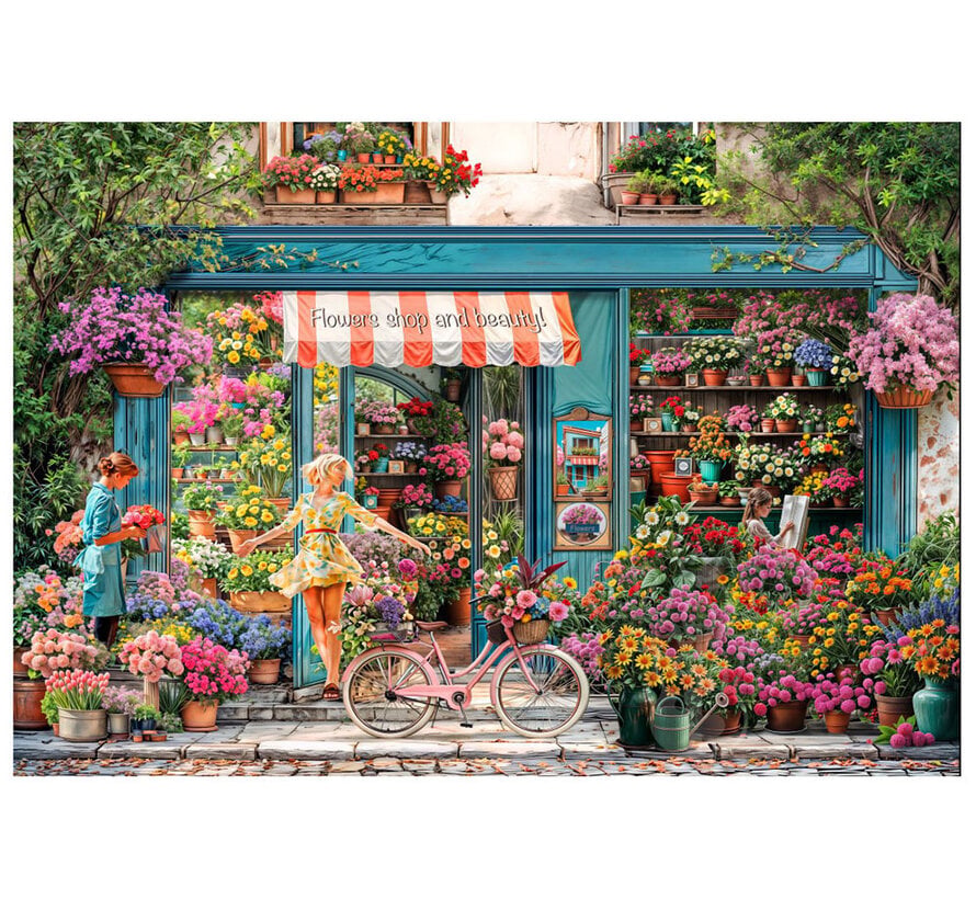 Bluebird At the Florist's Puzzle 1000pcs