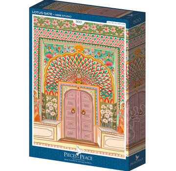 Pieces & Peace Pieces & Peace Lotus Gate Puzzle 500pcs