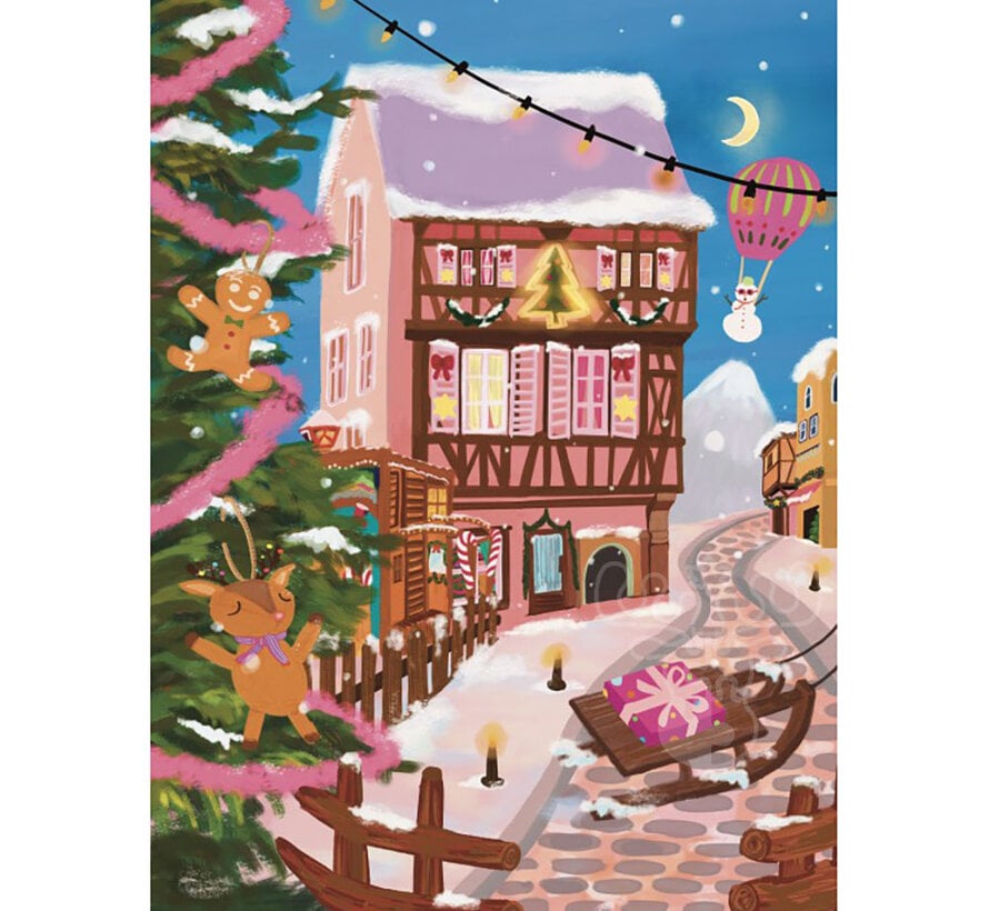 Pieces & Peace Colmar Christmas Market Puzzle 500pcs