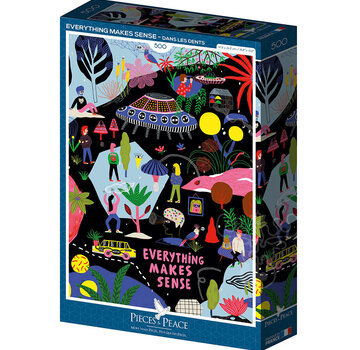 Pieces & Peace Pieces & Peace Everything Makes Sense Puzzle 500pcs
