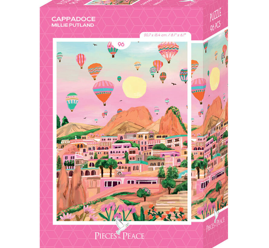 Pieces & Peace Cappadoce Mini Puzzle 96pcs