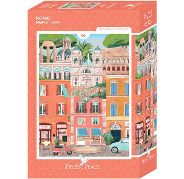 Pieces & Peace Pieces & Peace Rome Mini Puzzle 96pcs