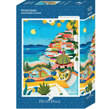 Pieces & Peace Pieces & Peace Positano Mini Puzzle 96pcs