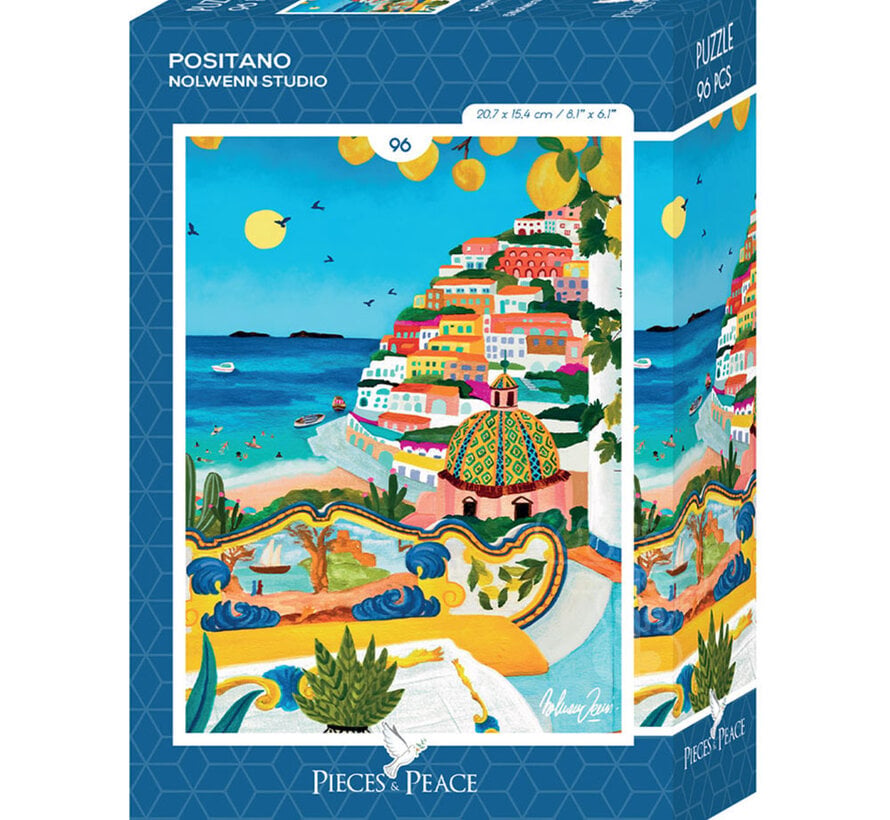 Pieces & Peace Positano Mini Puzzle 96pcs