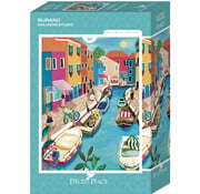 Pieces & Peace Pieces & Peace Burano Mini Puzzle 96pcs