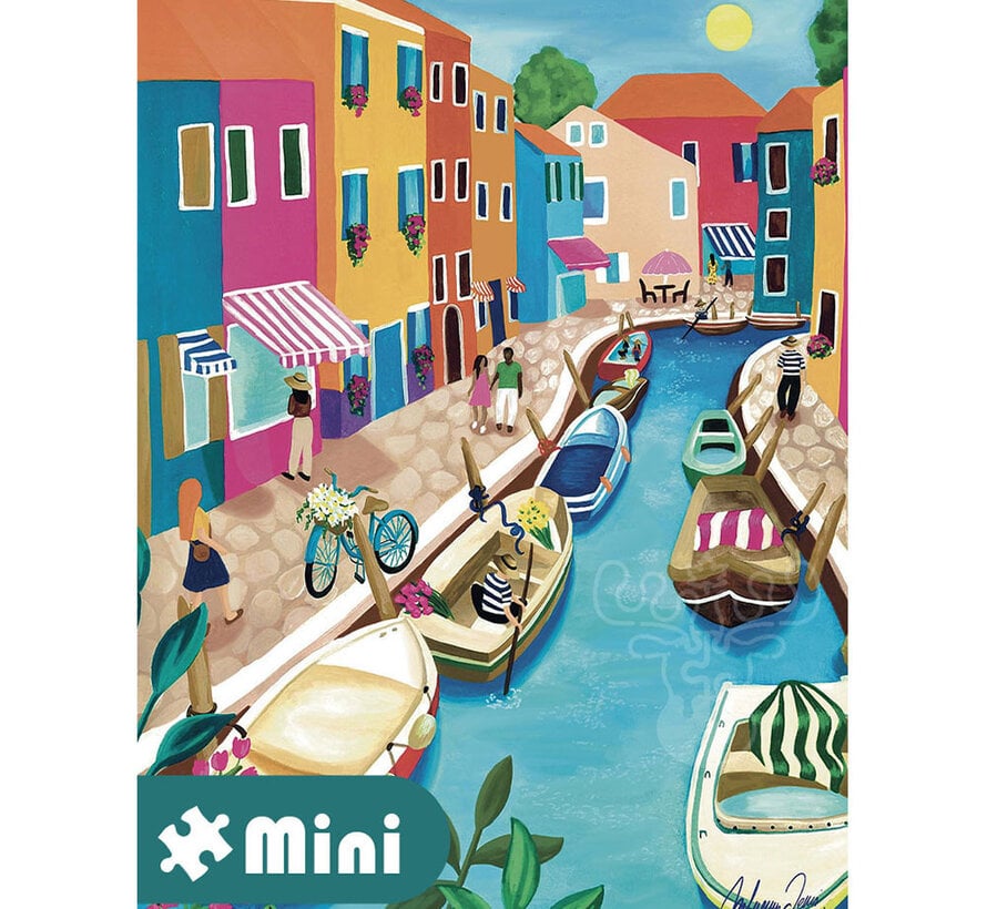 Pieces & Peace Burano Mini Puzzle 96pcs