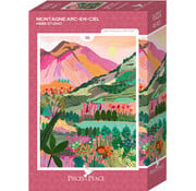 Pieces & Peace Pieces & Peace Rainbow Mountain Mini Puzzle 96pcs