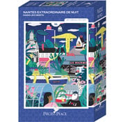 Pieces & Peace Pieces & Peace Nantes Extraordinaire de Nuit Mini Puzzle 96pcs
