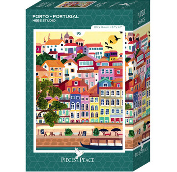 Pieces & Peace Pieces & Peace Porto - Portugal Mini Puzzle 96pcs