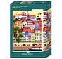 Pieces & Peace Porto - Portugal Mini Puzzle 96pcs