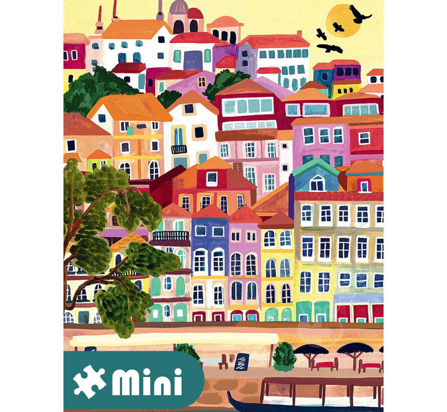 Pieces & Peace Porto - Portugal Mini Puzzle 96pcs