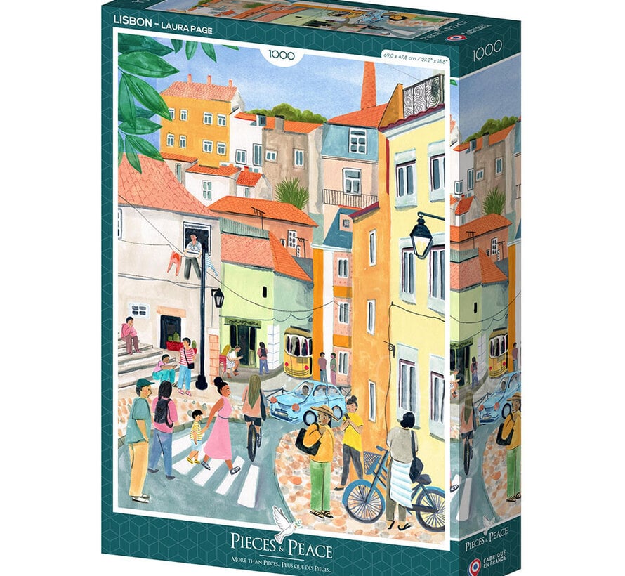 Pieces & Peace Lisbon Puzzle 1000pcs