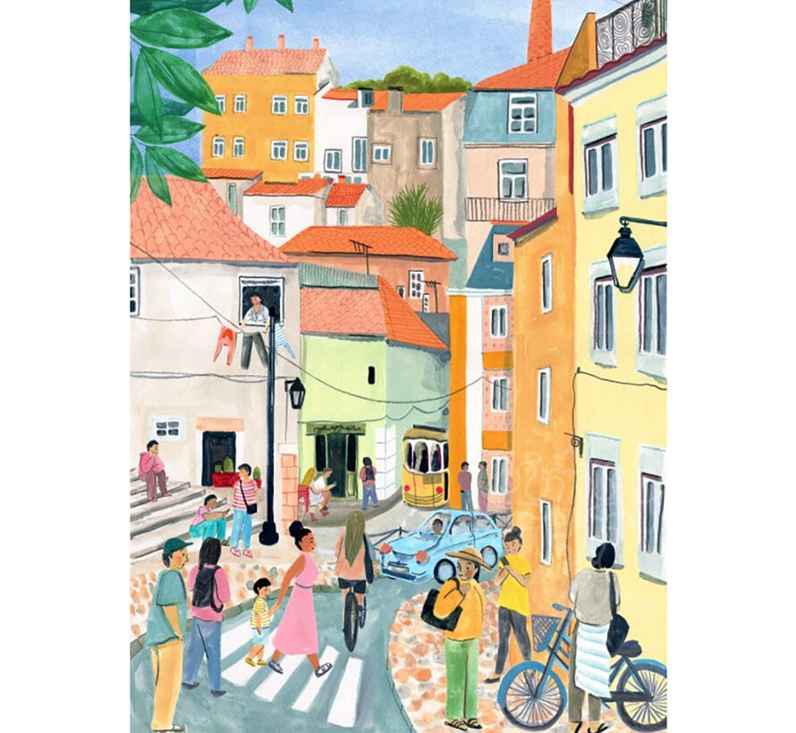 Pieces & Peace Lisbon Puzzle 1000pcs
