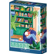 Pieces & Peace Pieces & Peace Green Reading Room Puzzle 500pcs