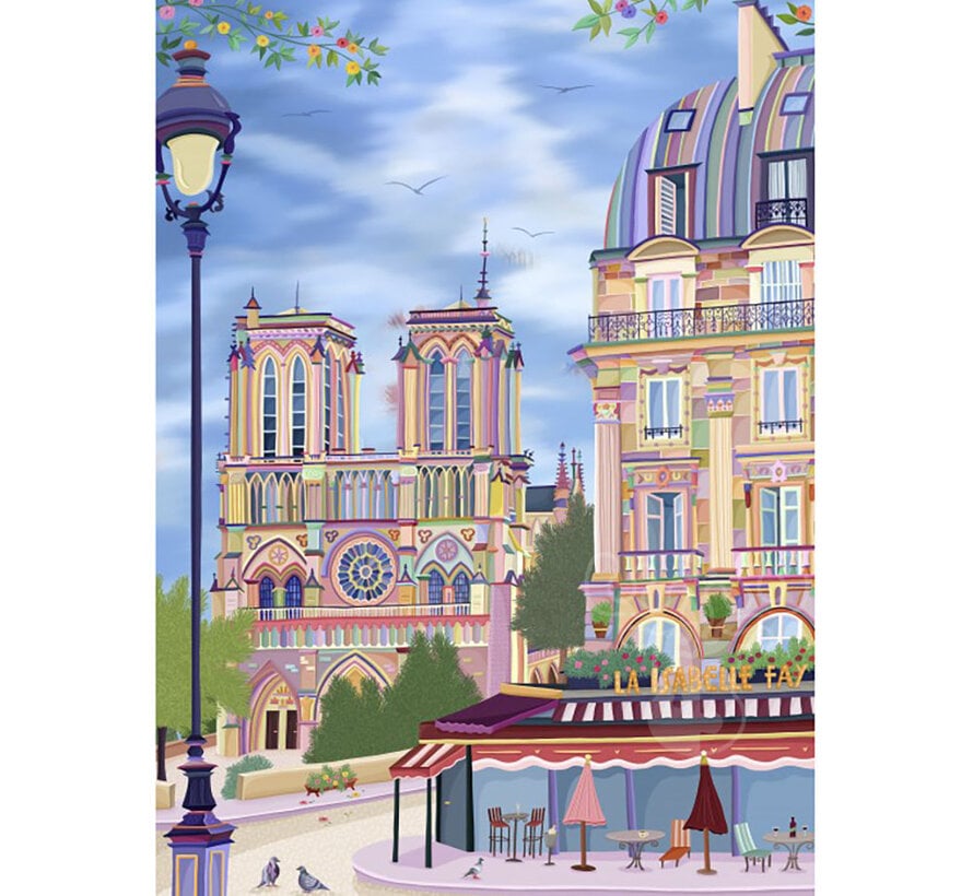 Pieces & Peace Notre Dame Puzzle 1000pcs
