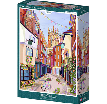 Pieces & Peace Pieces & Peace York Petergate Puzzle 1000pcs
