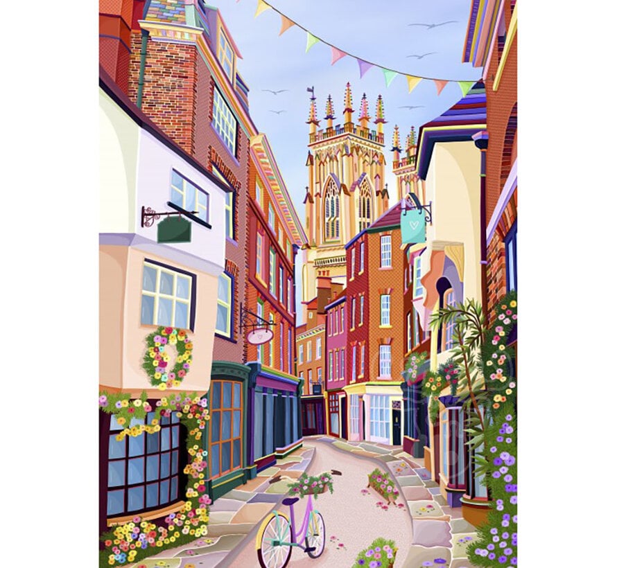 Pieces & Peace York Petergate Puzzle 1000pcs