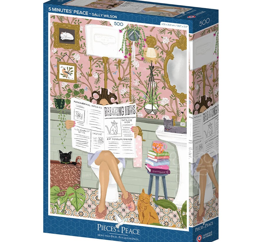 Pieces & Peace 5 Minutes' Peace Puzzle 500pcs