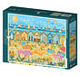 Pieces & Peace Beach Huts Puzzle 1000pcs