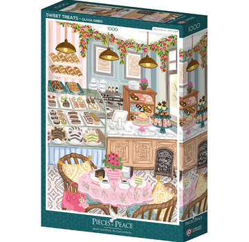 Pieces & Peace Pieces & Peace Sweet Treats Puzzle 1000pcs