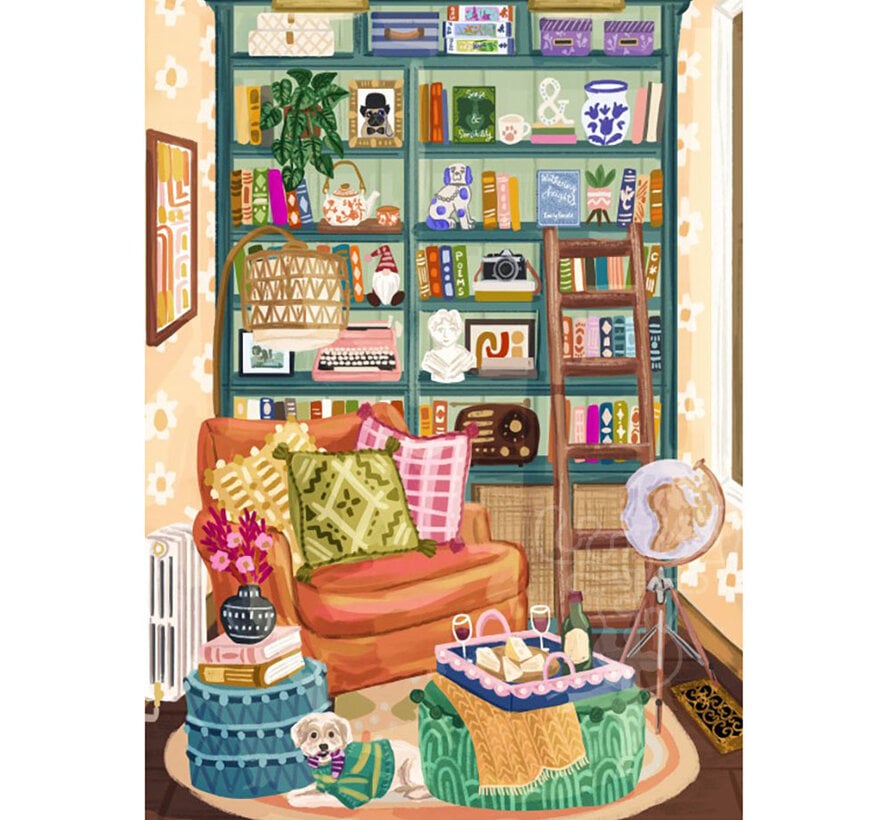 Pieces & Peace Reading Cozy Spot Puzzle 1000pcs