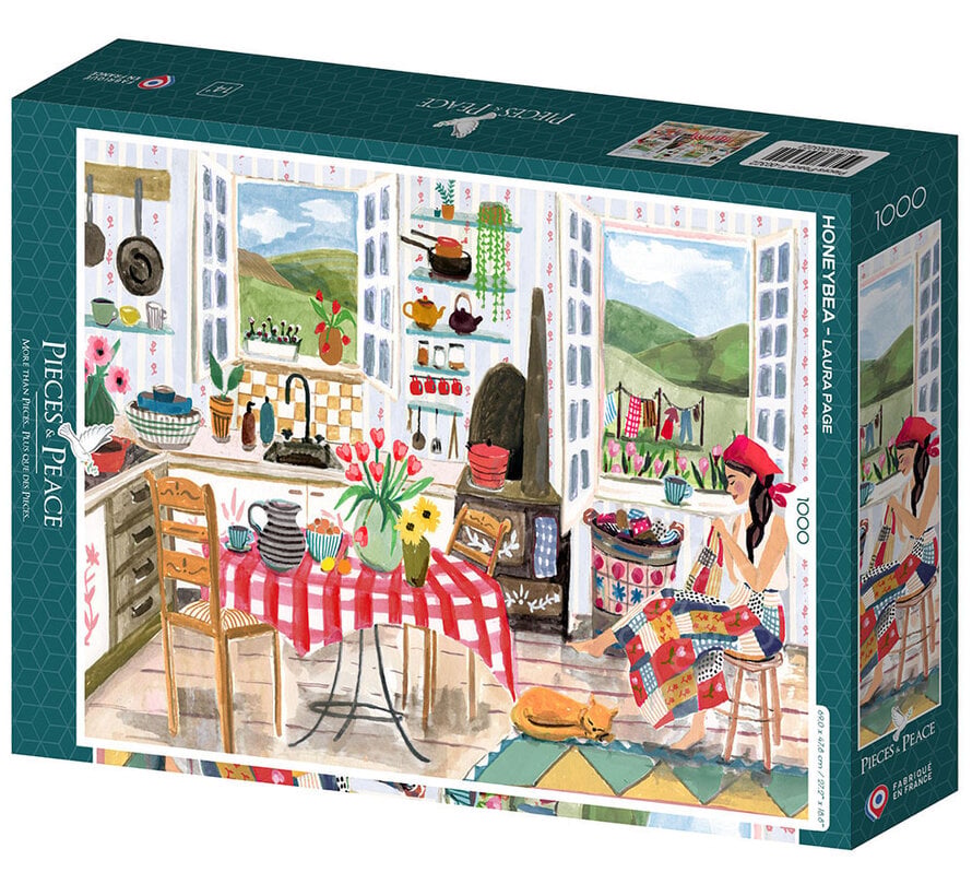 Pieces & Peace Honeybea Puzzle 1000pcs