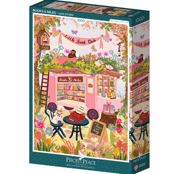 Pieces & Peace Pieces & Peace Books & Miles Puzzle 1000pcs