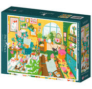 Pieces & Peace Pieces & Peace Home is Where the Cats Are Puzzle 1000pcs