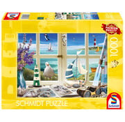 Schmidt Schmidt Étude au bord de la mer Puzzle 1000pcs - Import