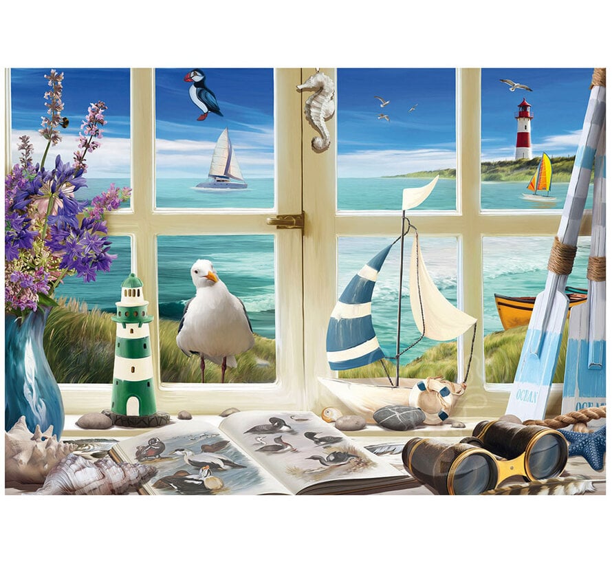 Schmidt Étude au bord de la mer Puzzle 1000pcs - Import