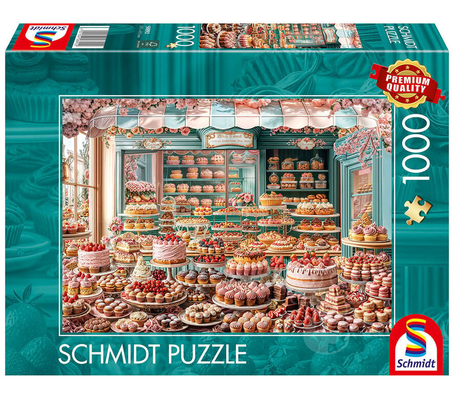 Schmidt Pâtisserie Puzzle 1000pcs - Import