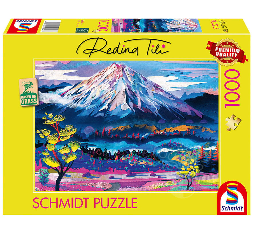 Schmidt La quiétude de la montagne Puzzle 1000pcs - Import