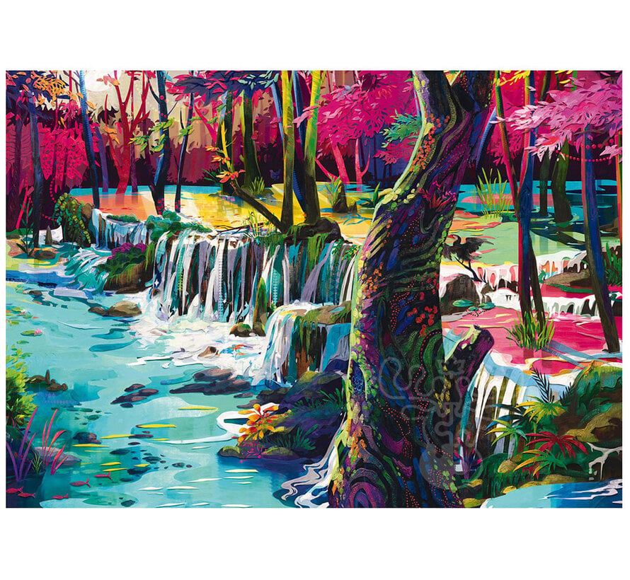 Schmidt Sentier de la fantaisie Puzzle 1000pcs - Import