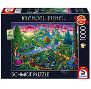 Schmidt Schmidt Monde féerique Puzzle 1000pcs - Import